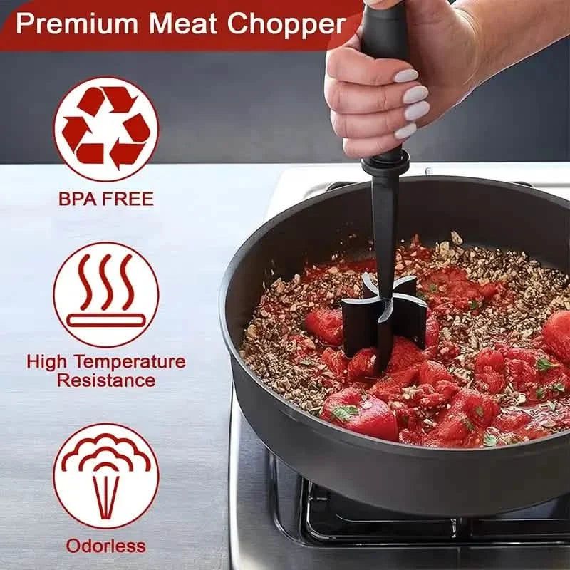 Kitchen Meat Chopper (Heat Resistant Non-Stick)